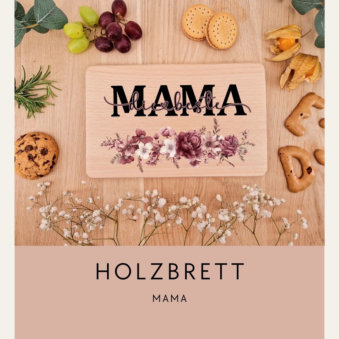 Holzbrettchen - beste Mama
