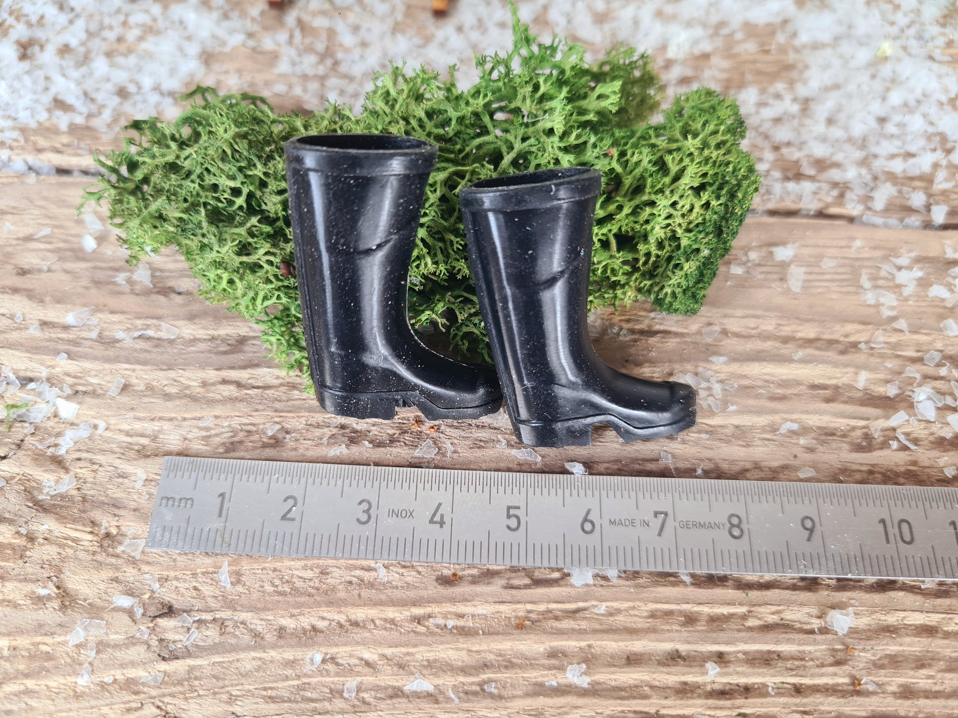 Wichtel Stiefel in Schwarz