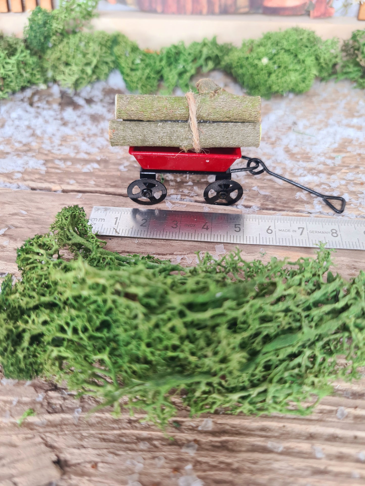 Wichtel Miniatur - Handwagen