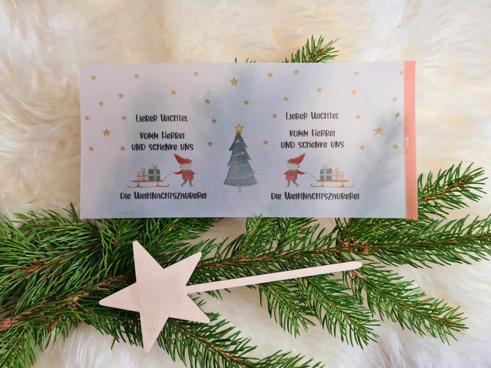 Wichtelzauberstab und Windlicht