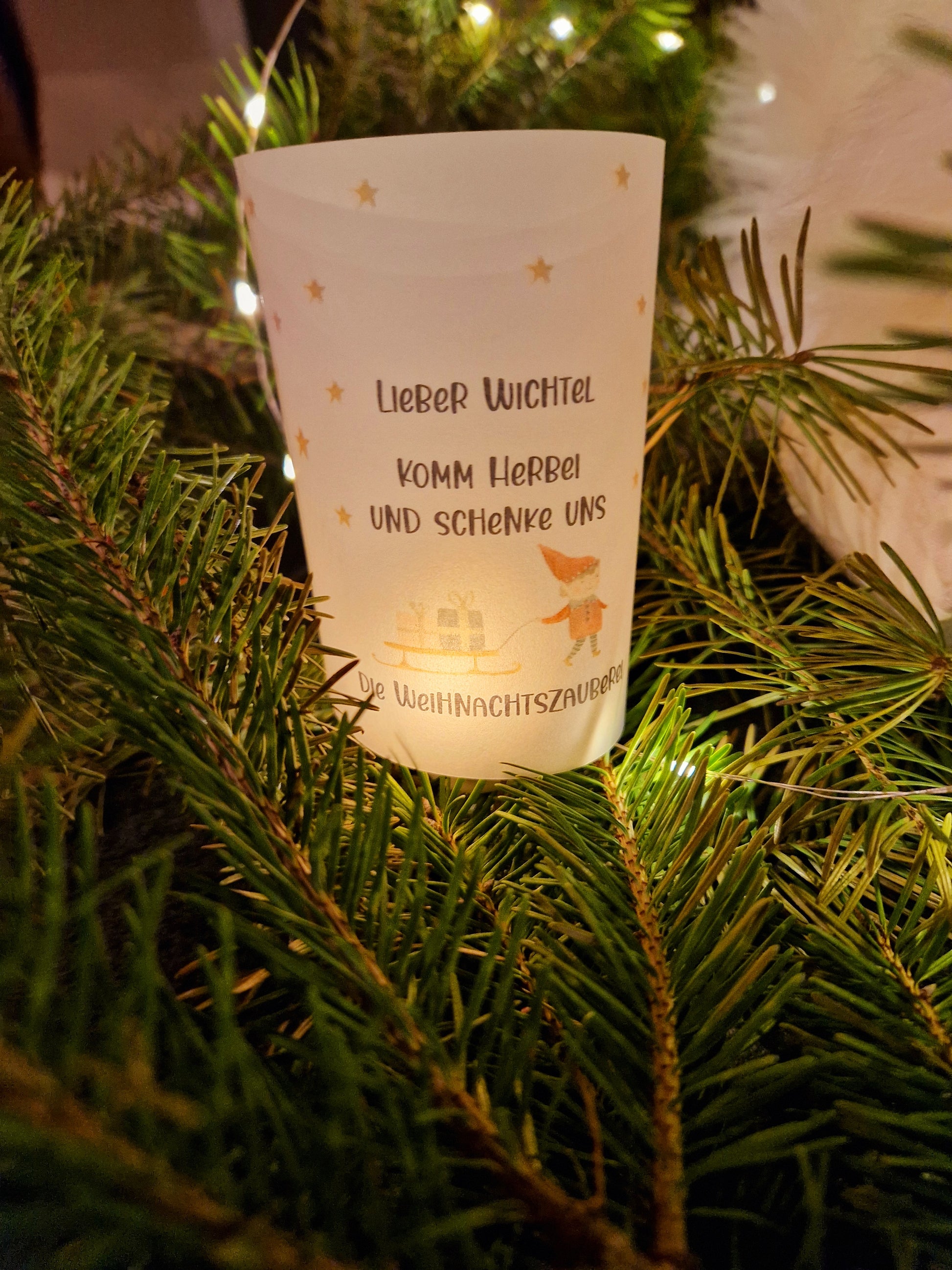 Wichtel Windlicht