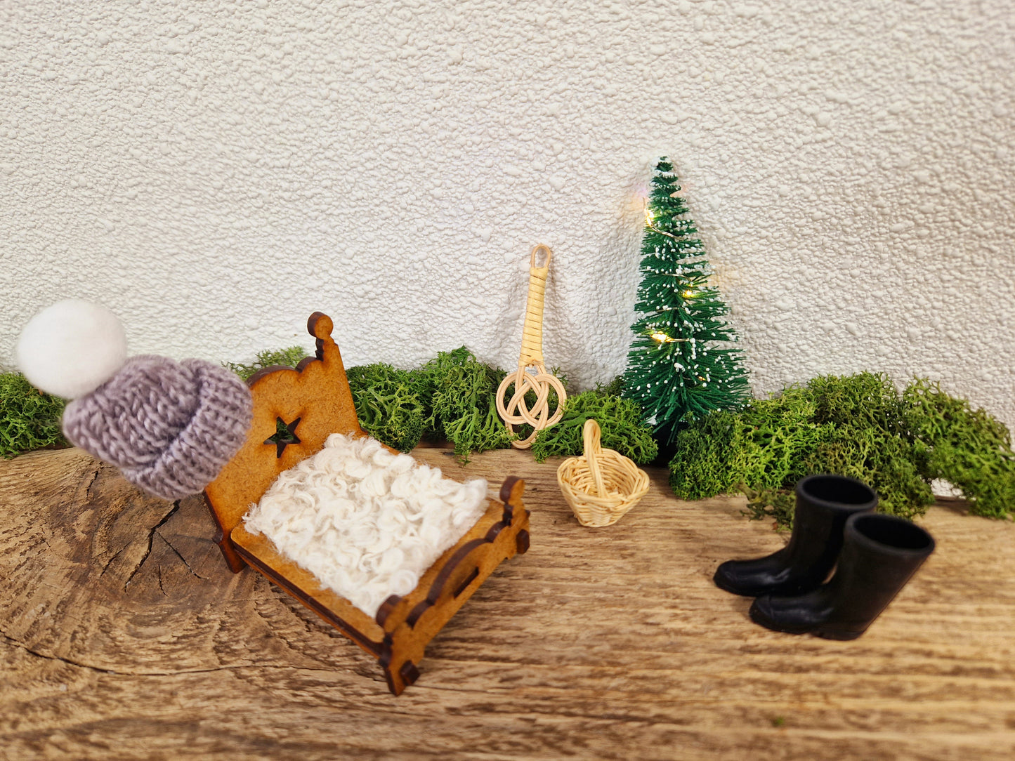 Wichtelbett mit zubehör