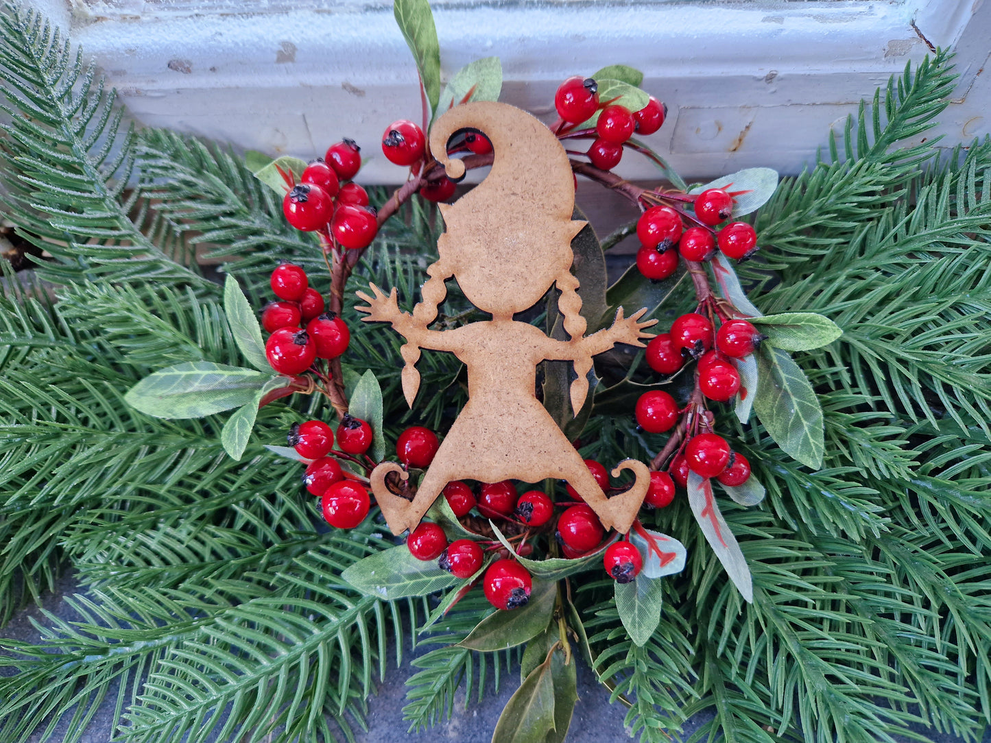 Wichtelliene Form - Holz