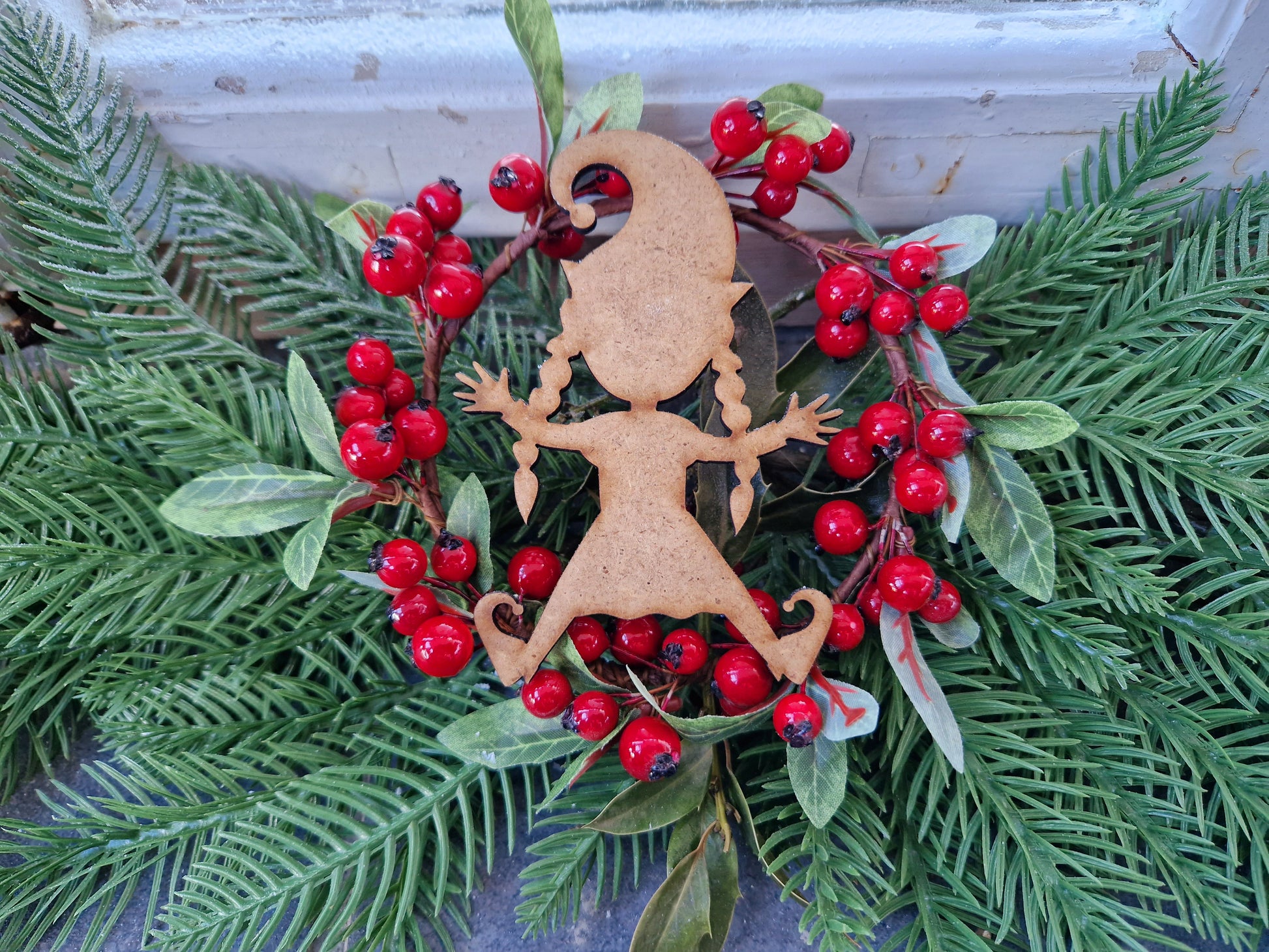 Wichtelliene Form - Holz