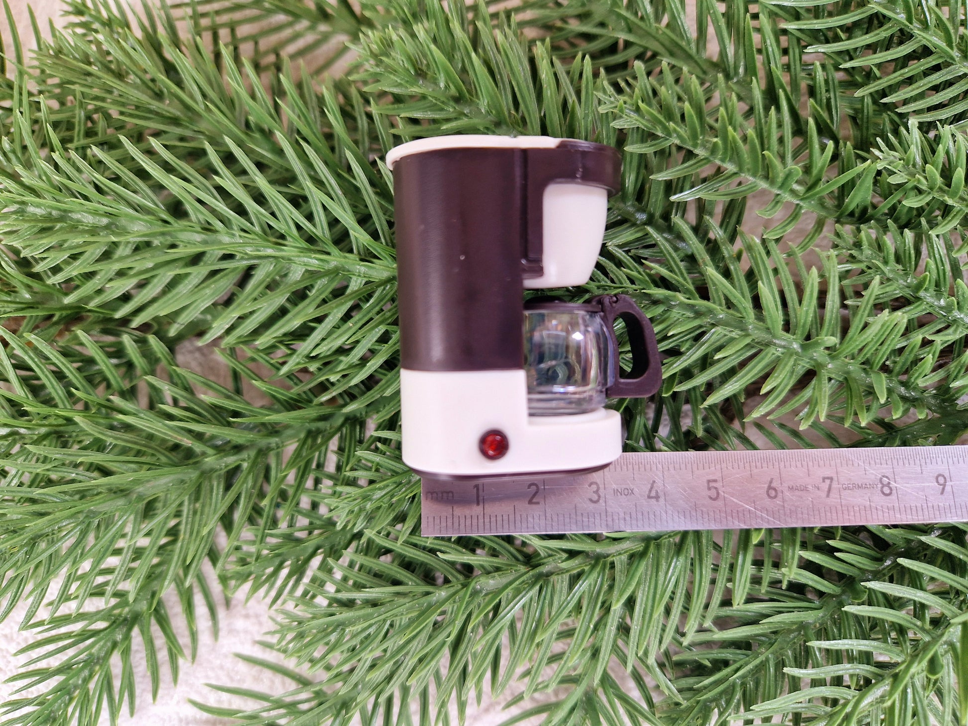 Wichtelzubehör - miniatur Kaffeemaschine