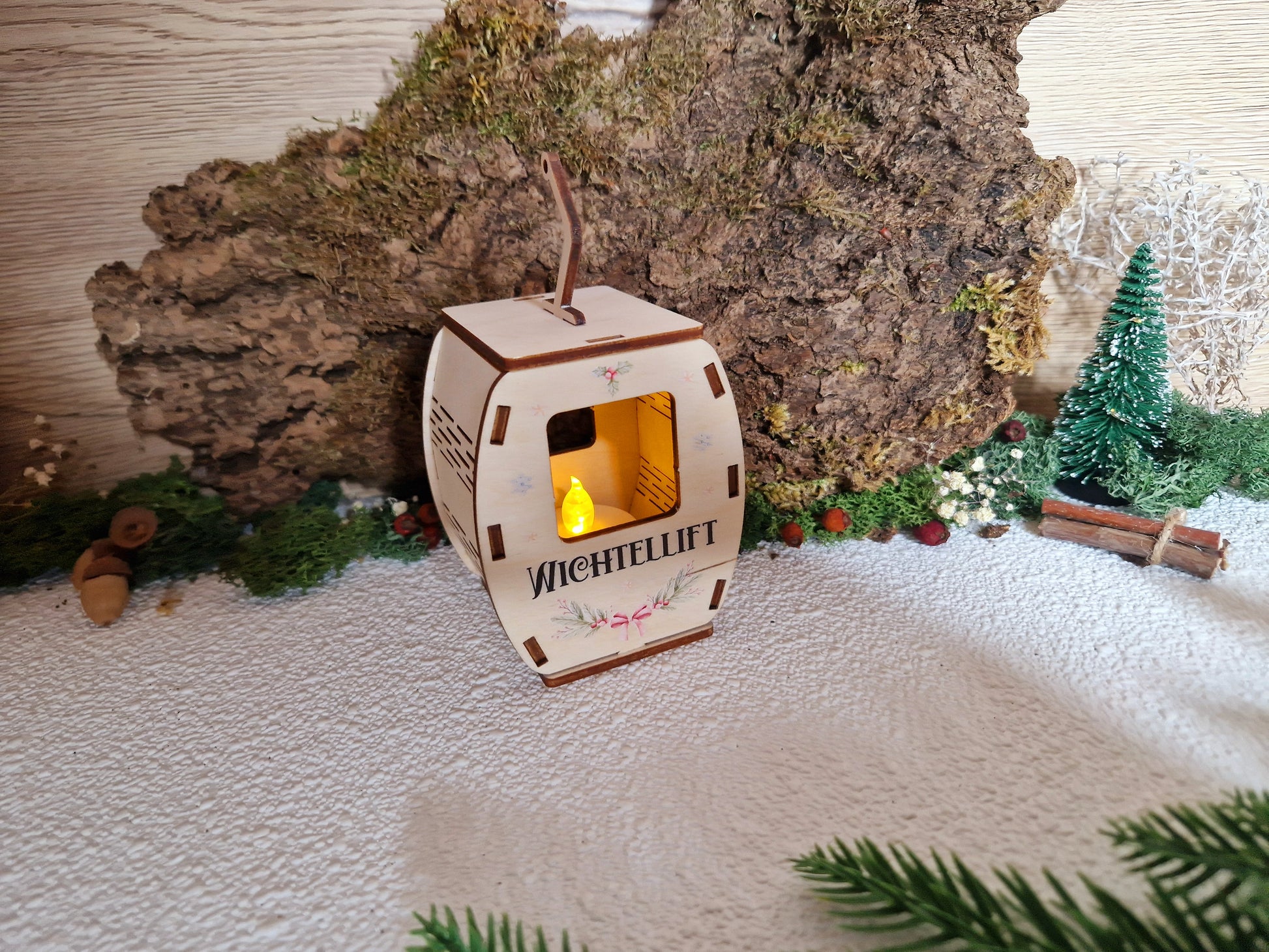 Wichtelgondel - Wichtellift mit Beleuchtug