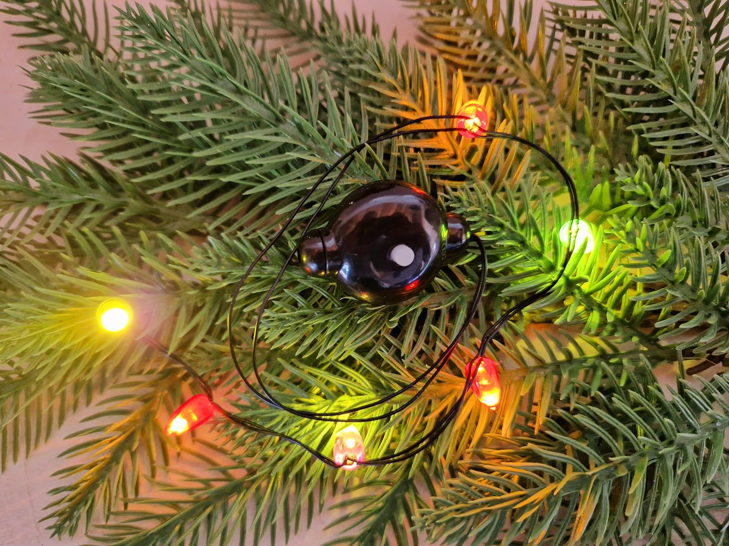 Lichterkette bunt mit Licht