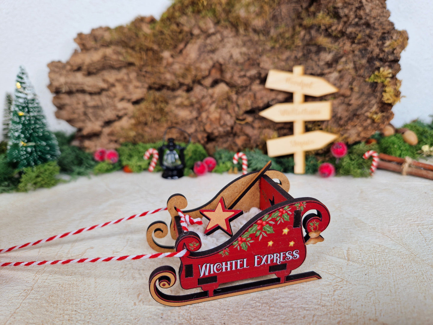 Wichtelexpress Schlitten