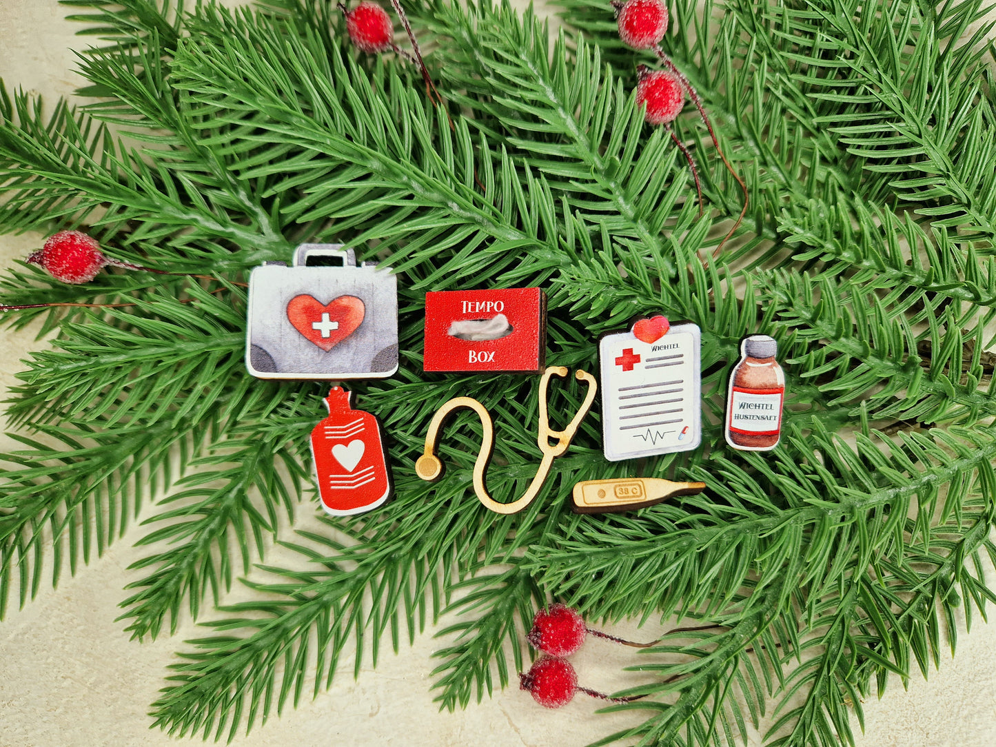 Wichtel Miniatur Arzt-Set