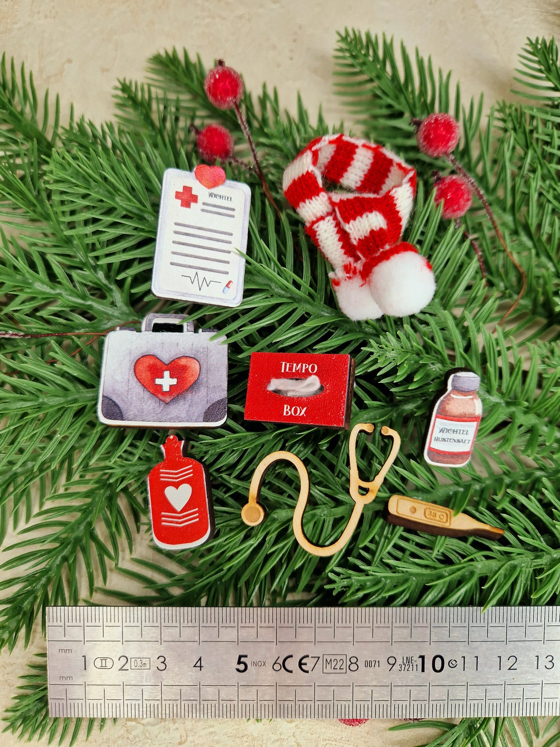 Wichtel Miniatur Arzt-Set