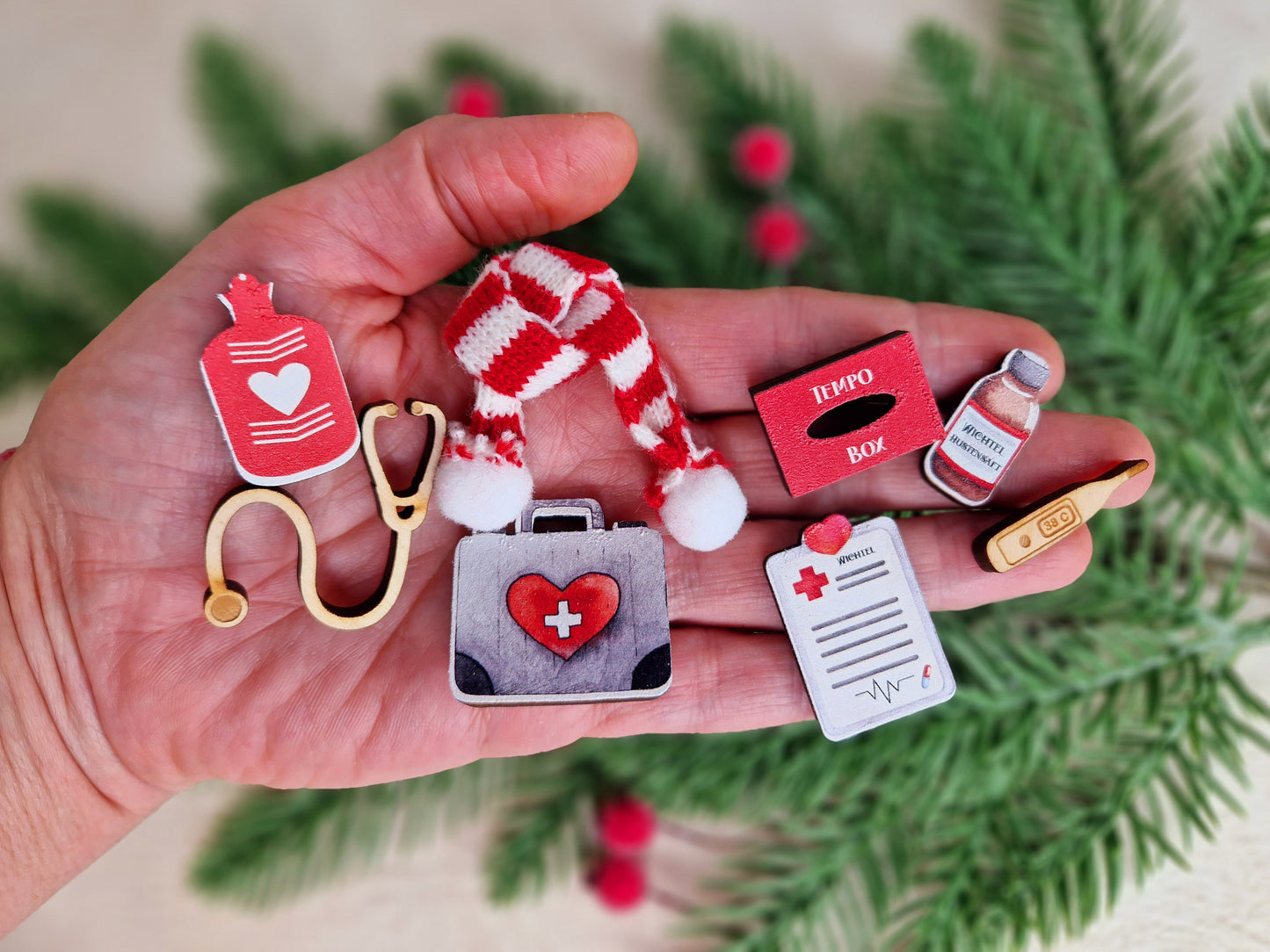 Wichtel Miniatur Arzt-Set