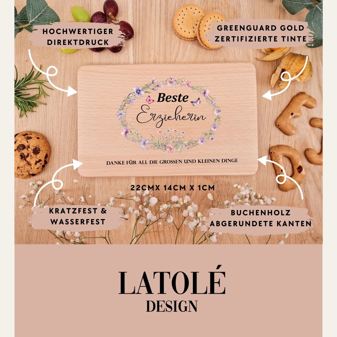 Holzbrettchen - bedruckt Übersicht