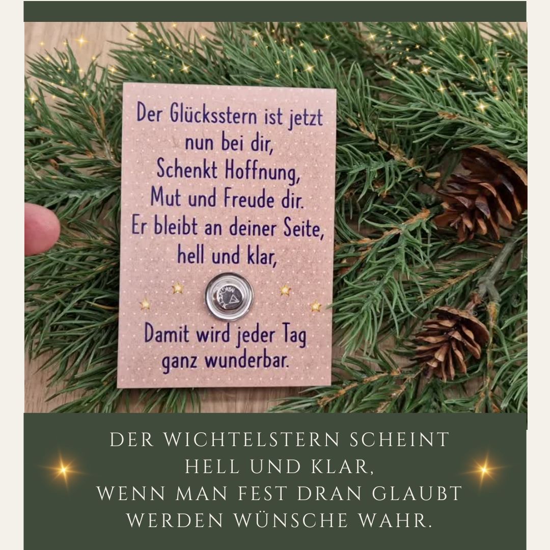 Flyer- Du bist mir wichtelig - Rückseite