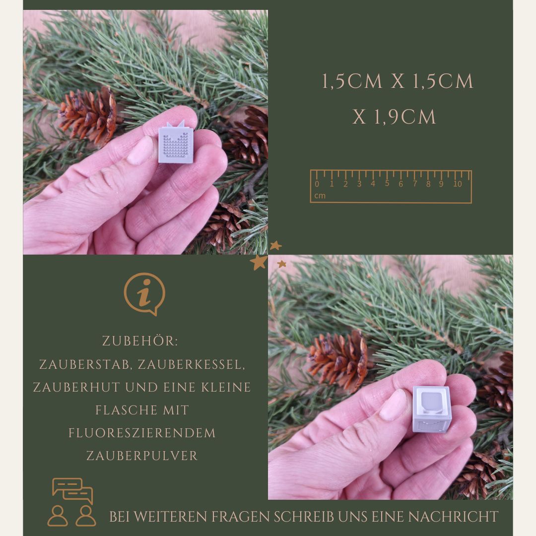 Wichtel Musik Box bemaßt