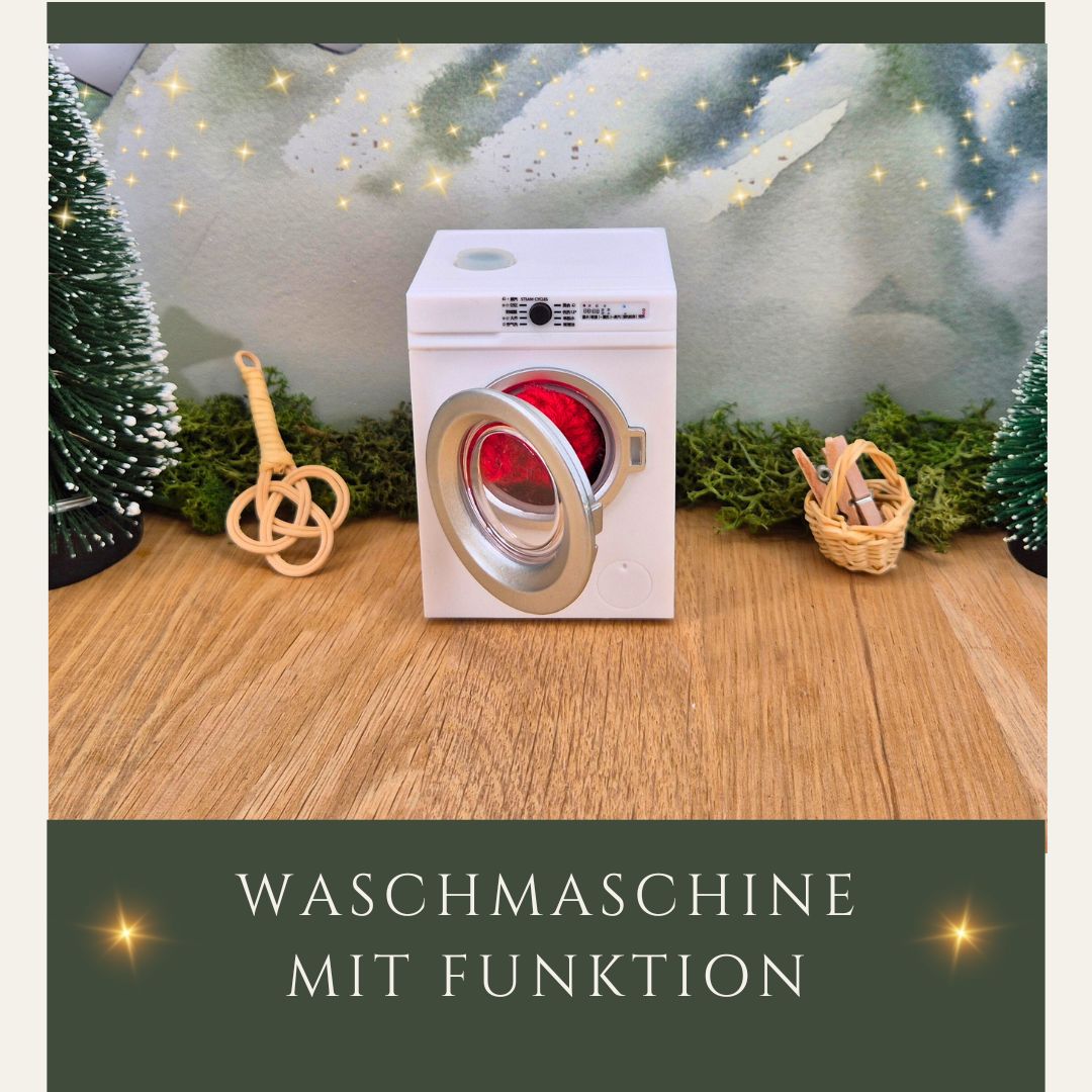 Waschmaschine mit echter Funktion