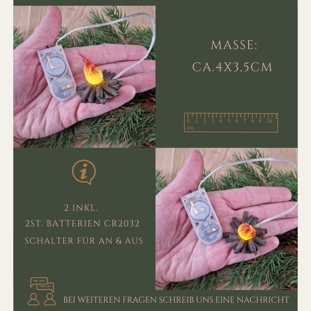 Wichtelzubehör - Feuerstelle