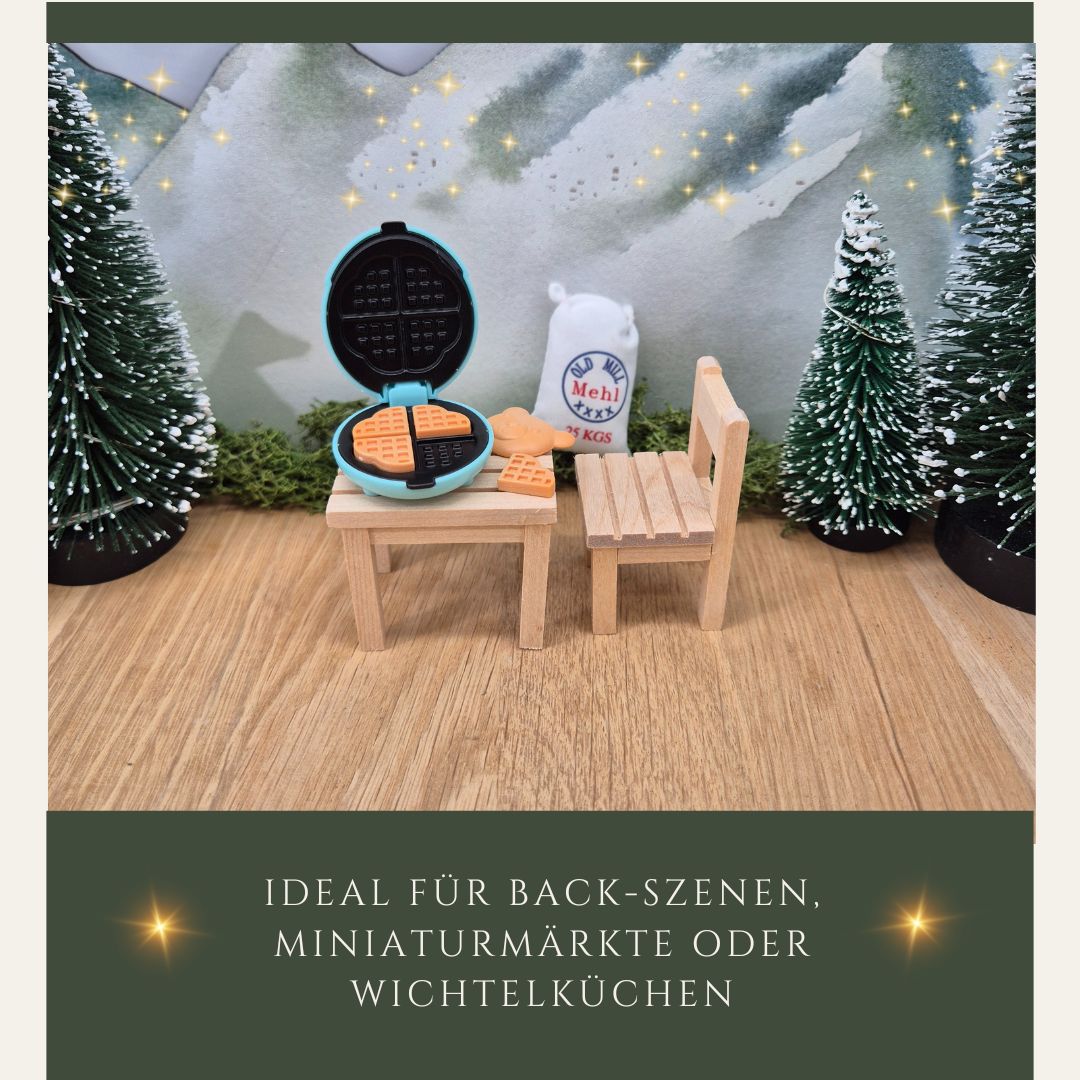 Miniatur-Waffeleisen