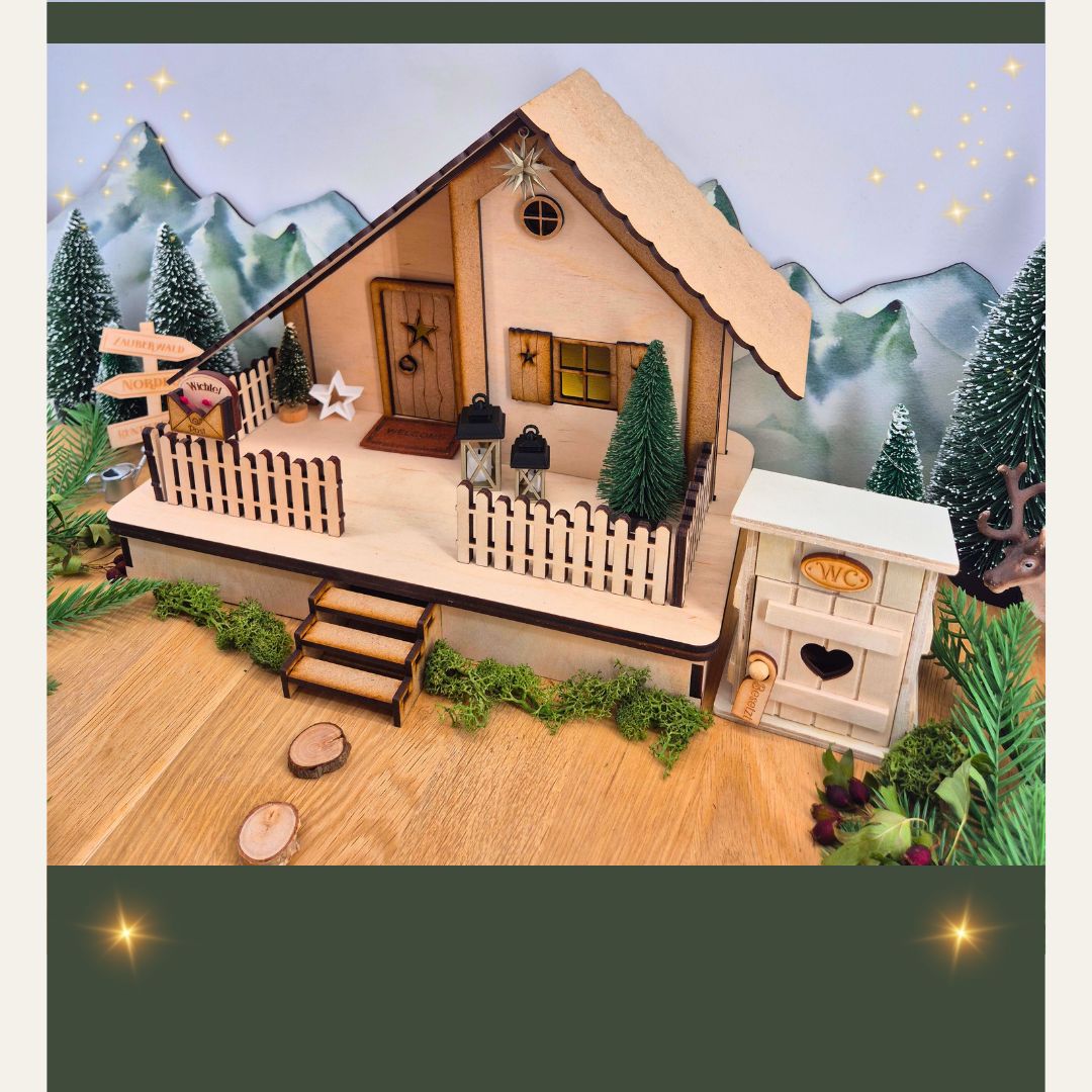 Miniatur Toilettenhäuschen