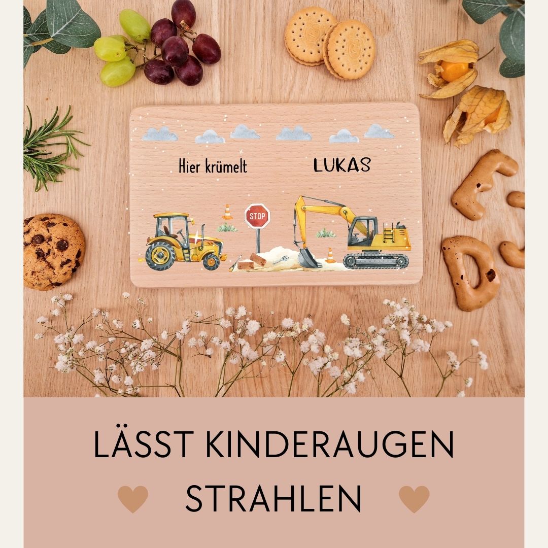 Holzbrettchen - Baustelle