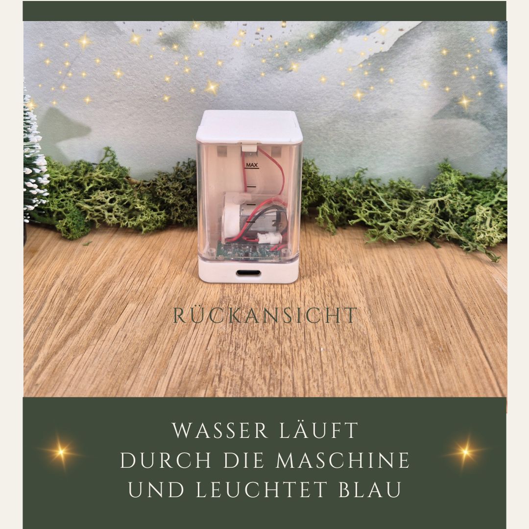 Miniatur-Kaffeemaschine mit Funktion