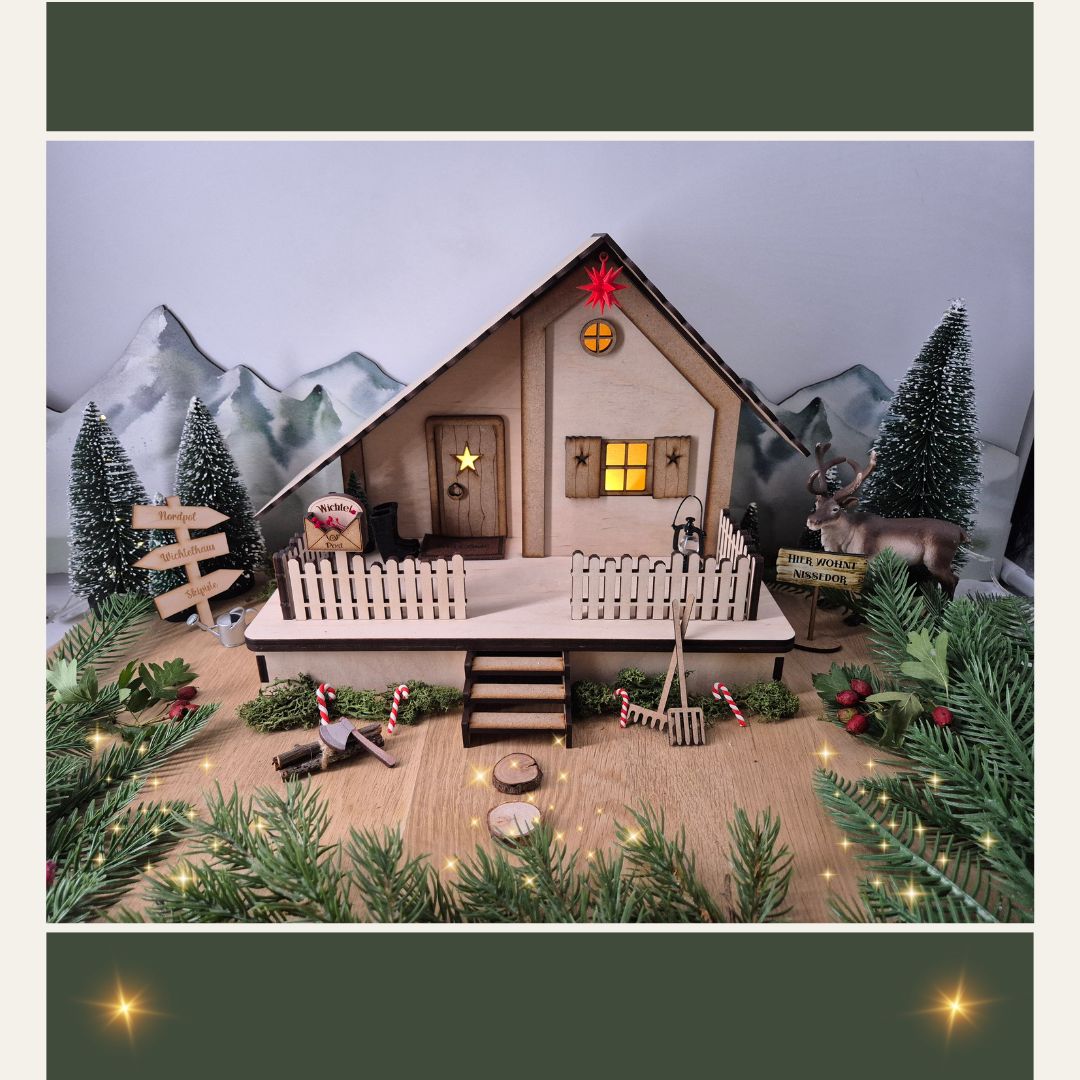 Miniatur Weihnachtstern in 3 Farben