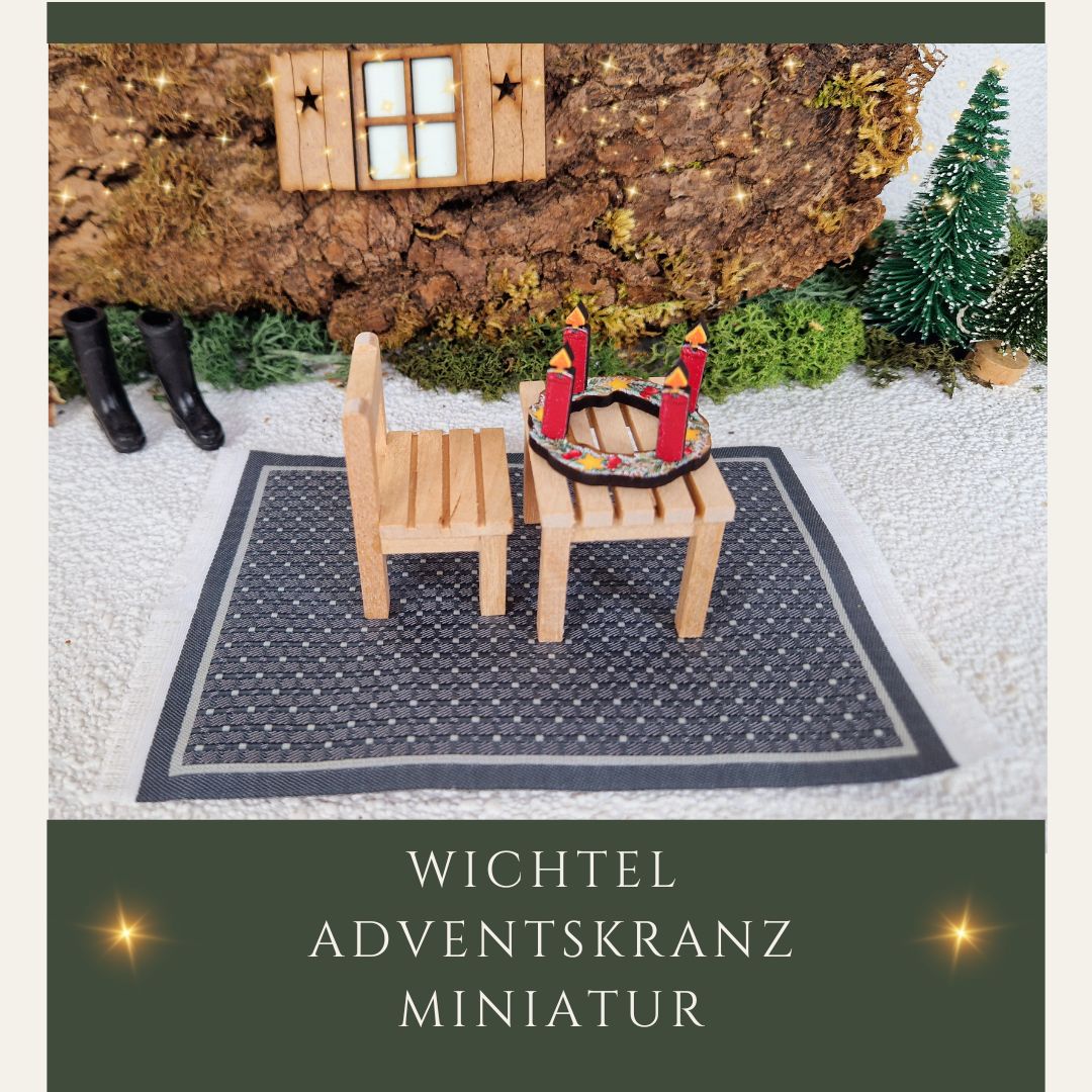 Miniatur Adventskranz