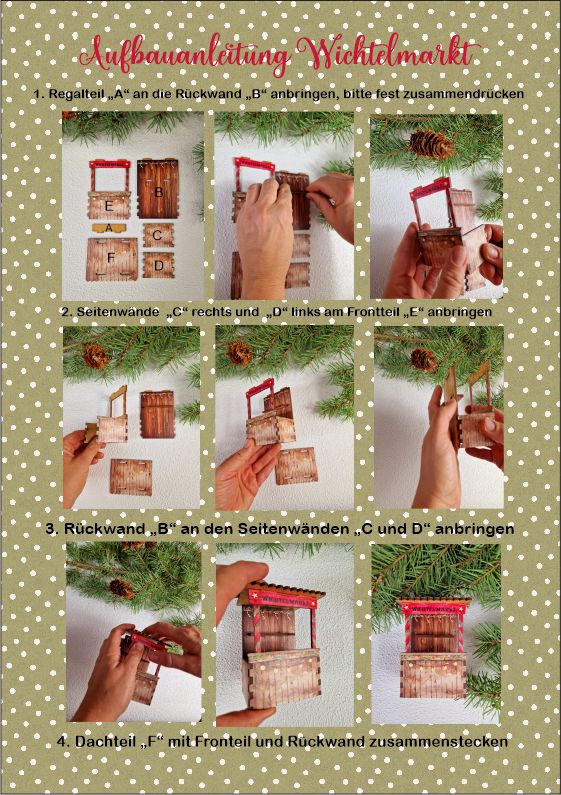 Wichtelmarkt Aufbauanleitung
