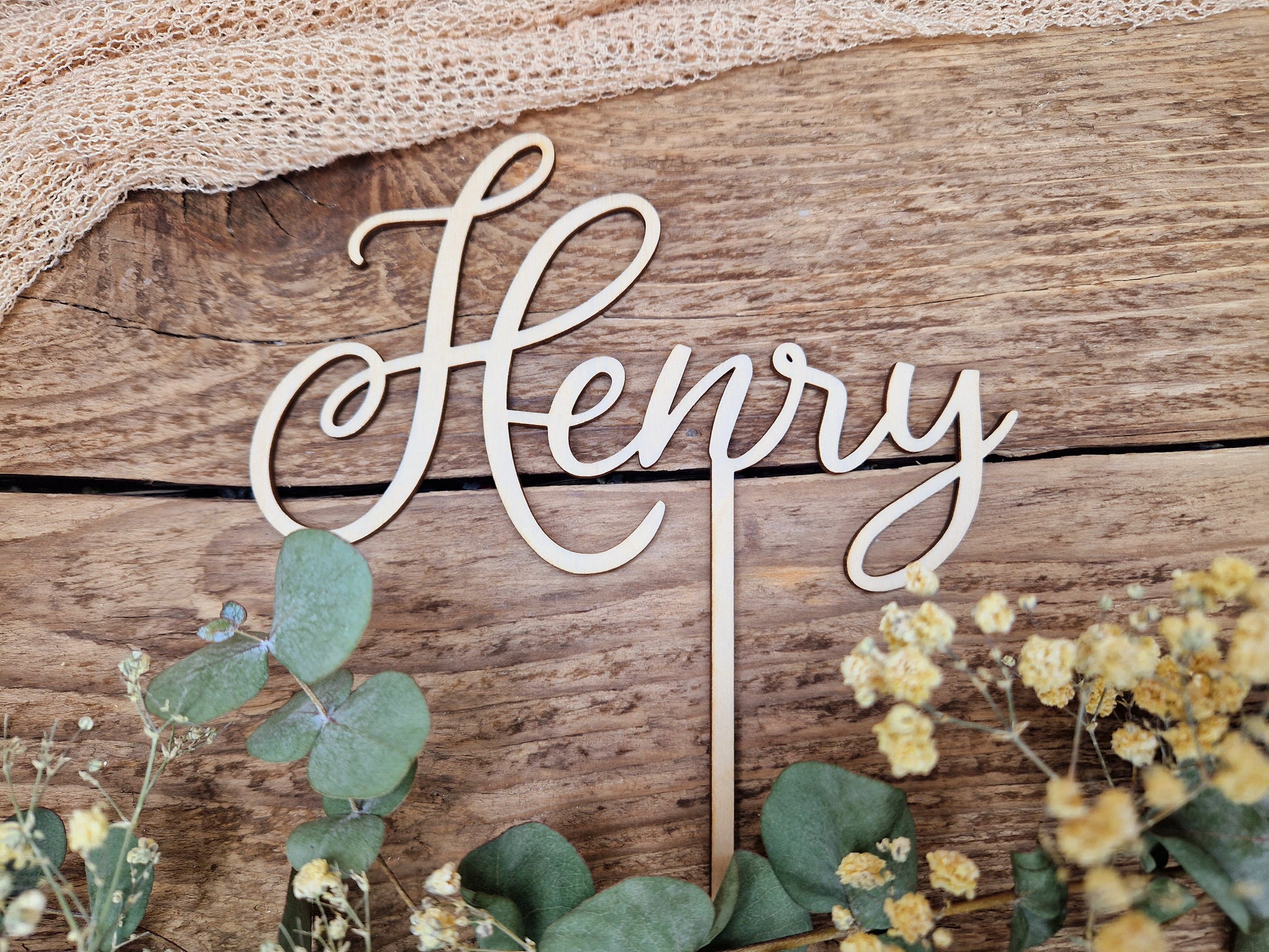 Cake Topper - mit Namen