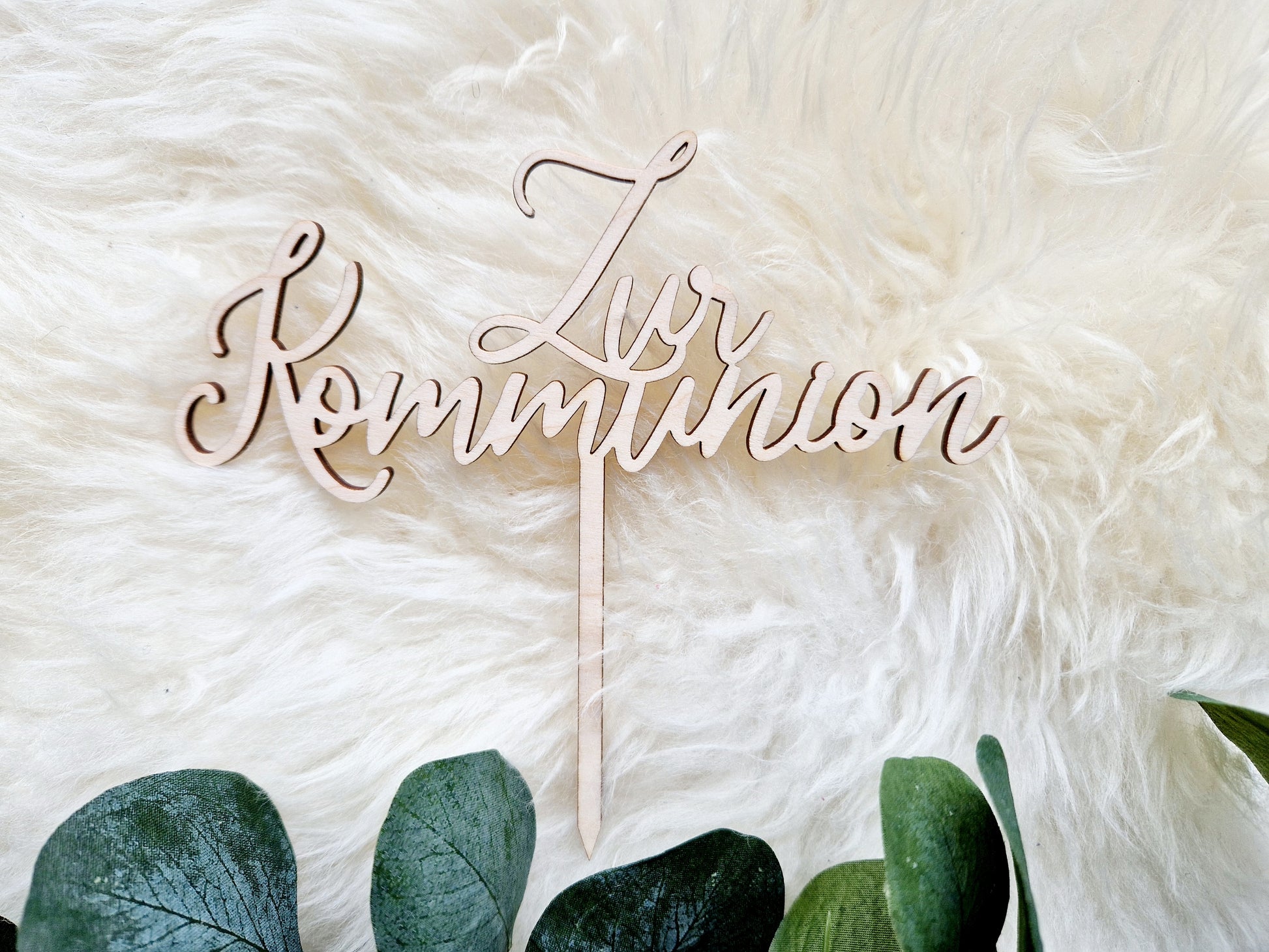 Cake Topper - zur Kommunion