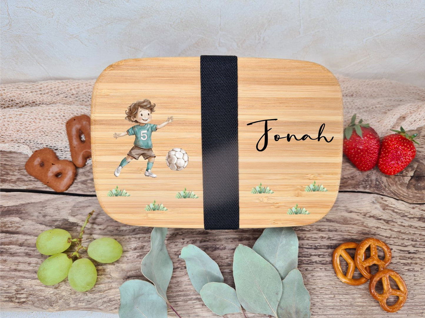 Brotdose Personalisiert Motiv Fussball