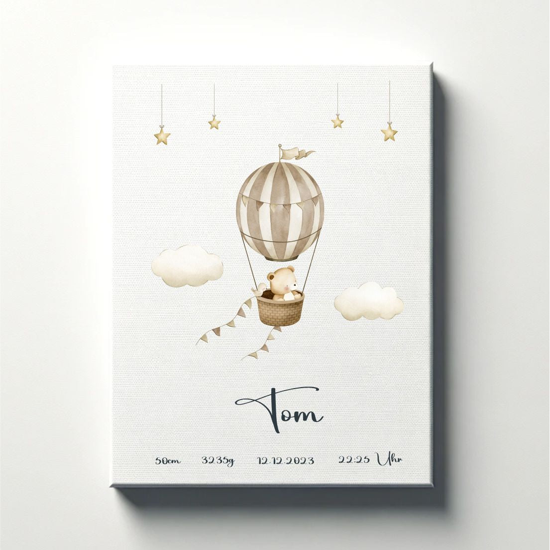 Geburtsposter - Motiv: Bärenreise