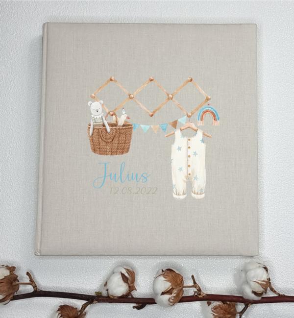 Leinenalbum - Jungskleidung