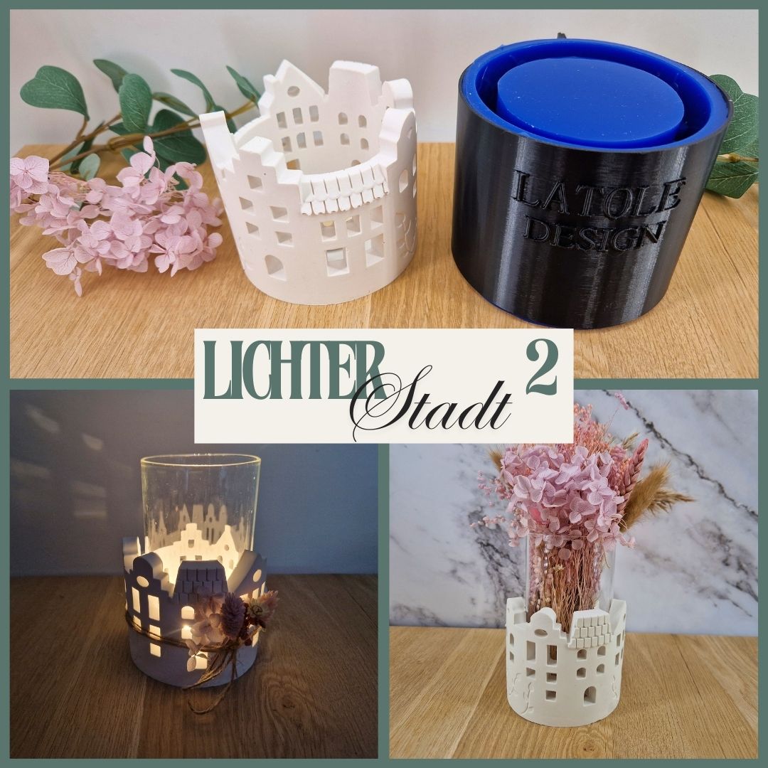 Lichterstadt 2 - beleuchtet