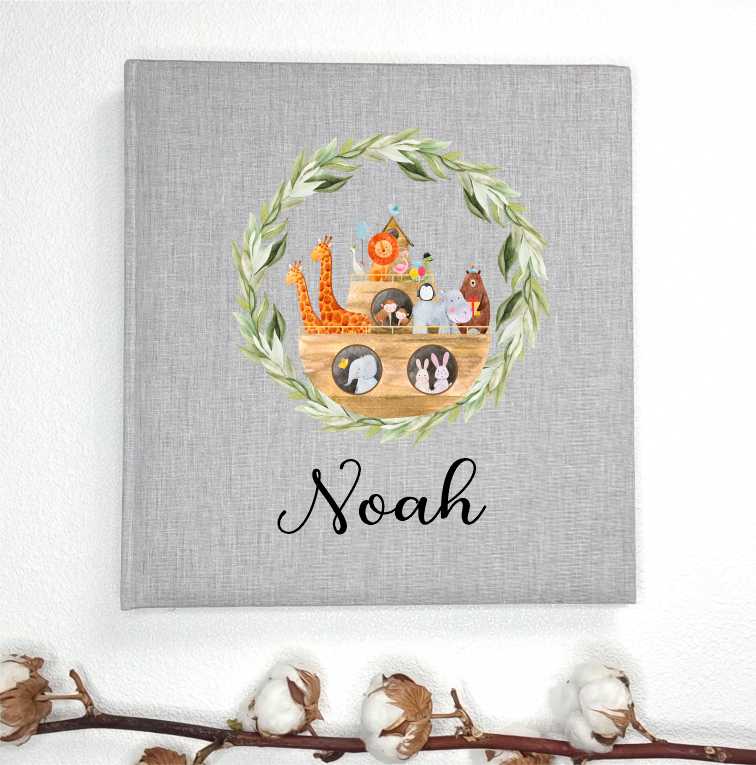 Leinenalbum Motiv " Arche Noah"