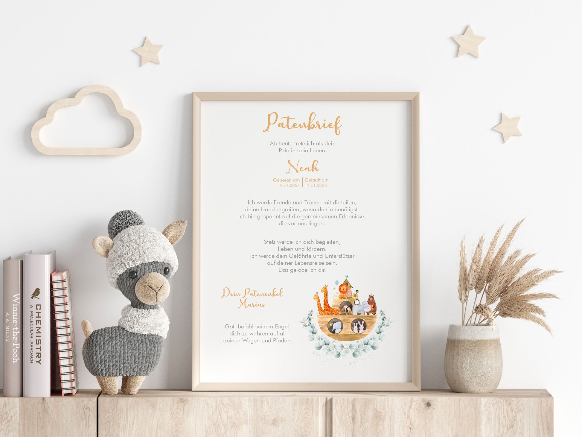 Patenbrief - Arche Noah
