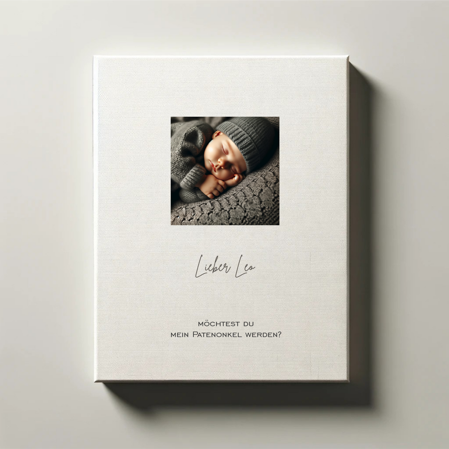 Patenbrief " Baby"