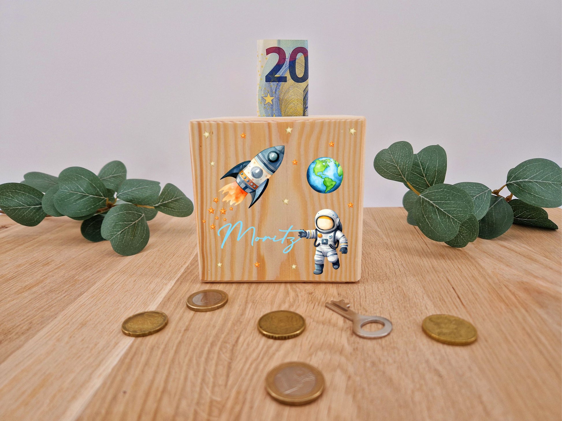 Spardose Weltraum