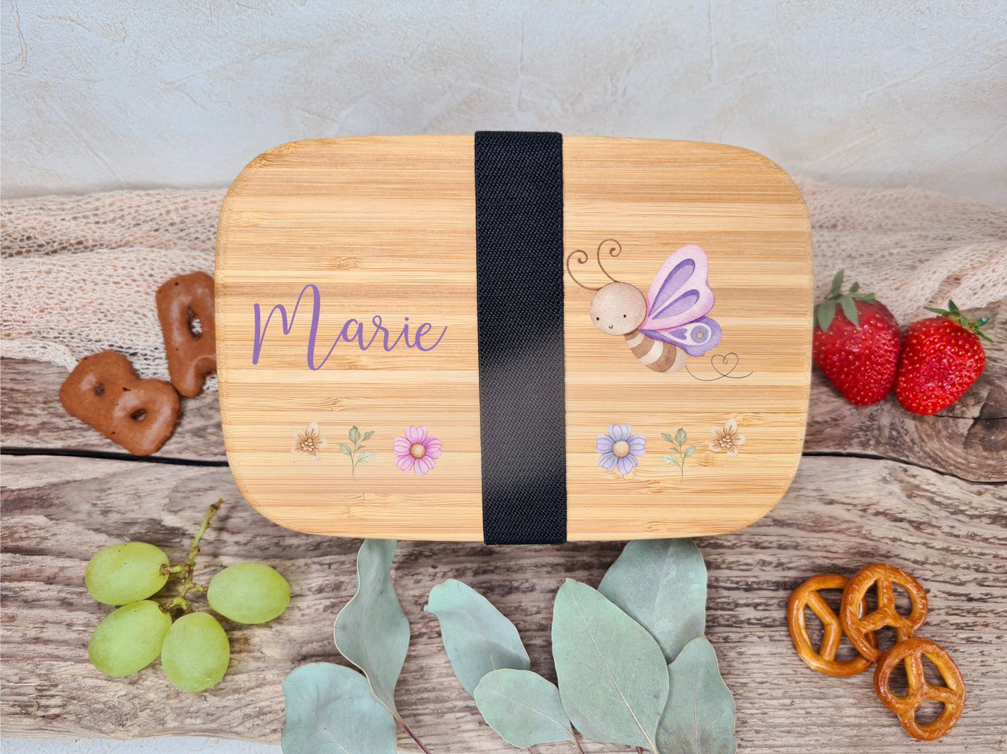 Brotdose Personalisiert Motiv Schmetterling