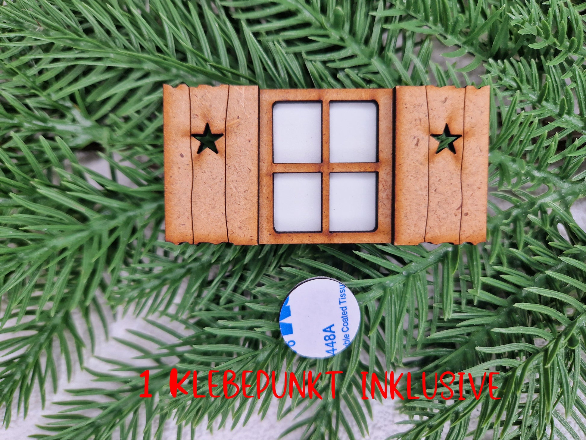 Wichtelfenster - eckig