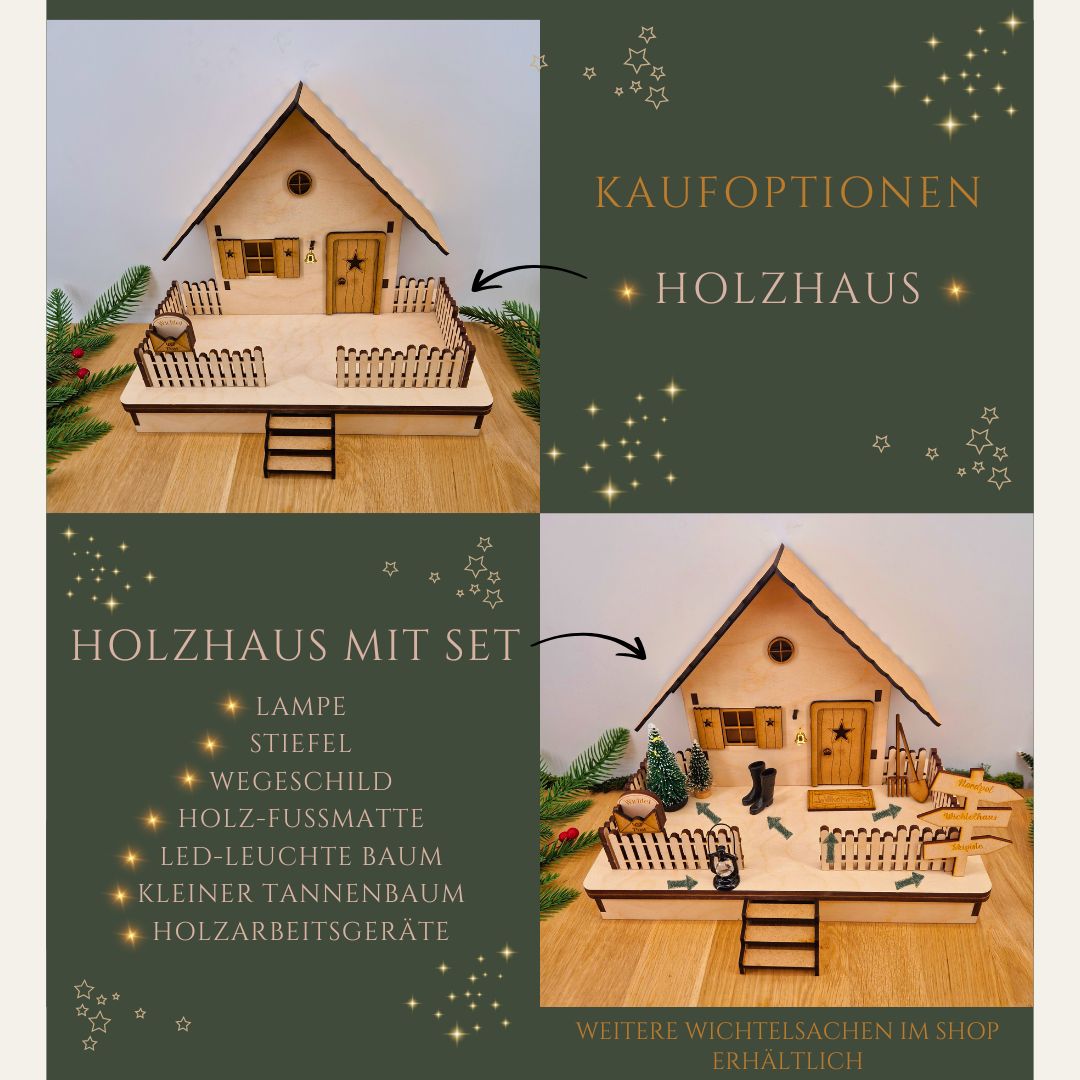 Wichtelhaus Tomte - Lieferumfang