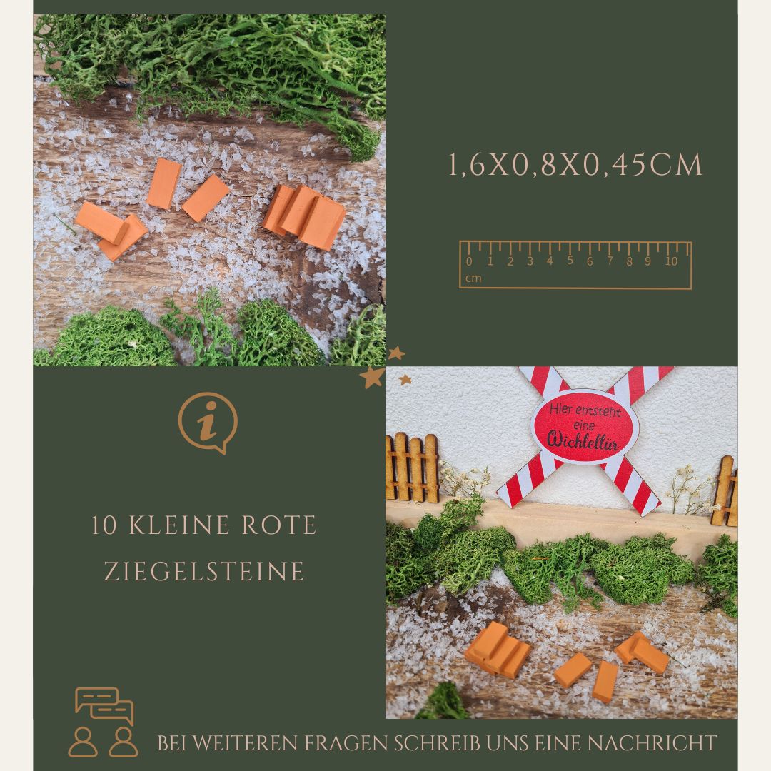Miniatur Ziegelstein