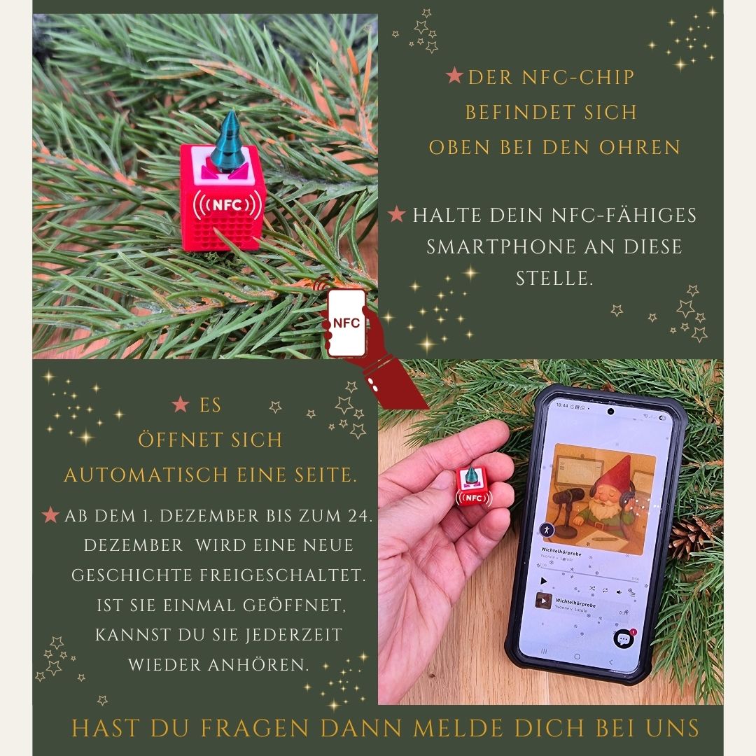 Geschichtenbox mit 24 Wichtelgeschichten