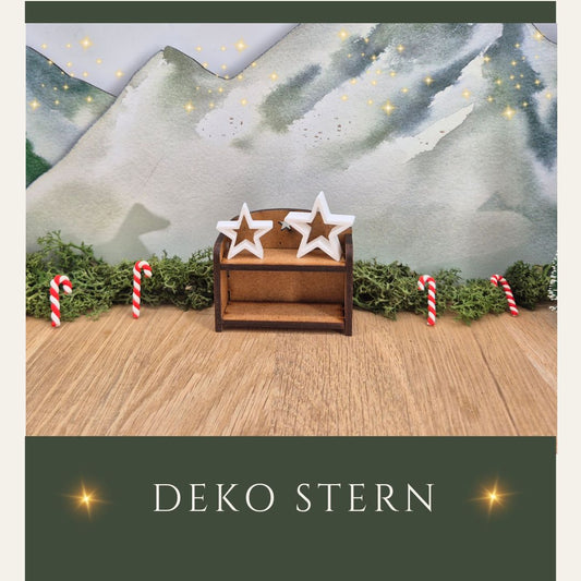 Deko Stern Miniatur für die Wichtelwelt