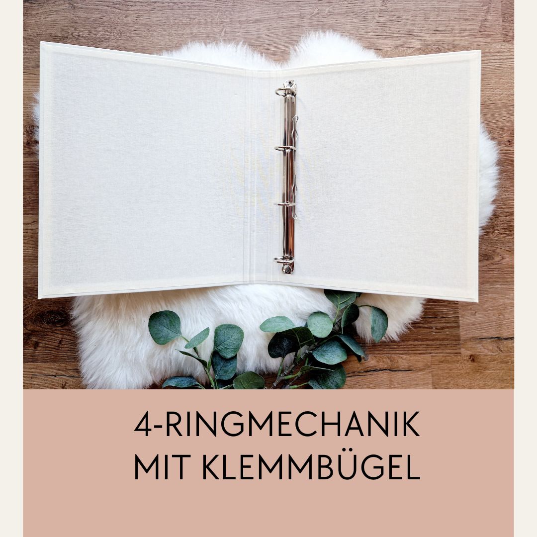 4 Ring Mechanik beim Ordner