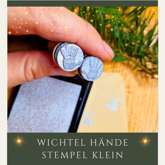 Stempel Wichtel Hände