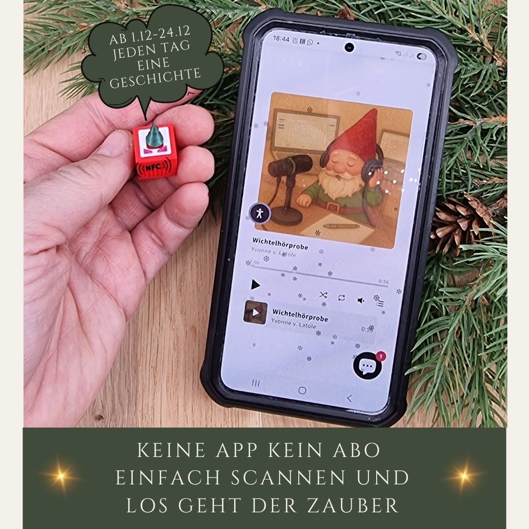 Geschichtenbox mit 24 Wichtelgeschichten