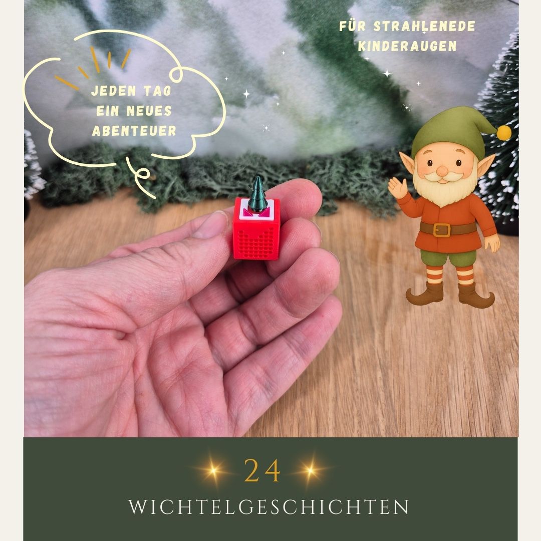 Geschichtenbox mit 24 Wichtelgeschichten