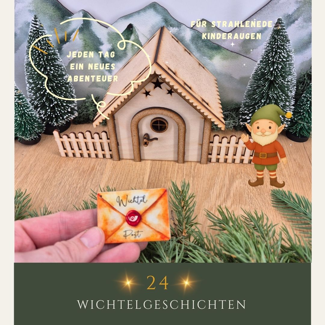 Wichtelpost mit 24 Wichtelgeschichten