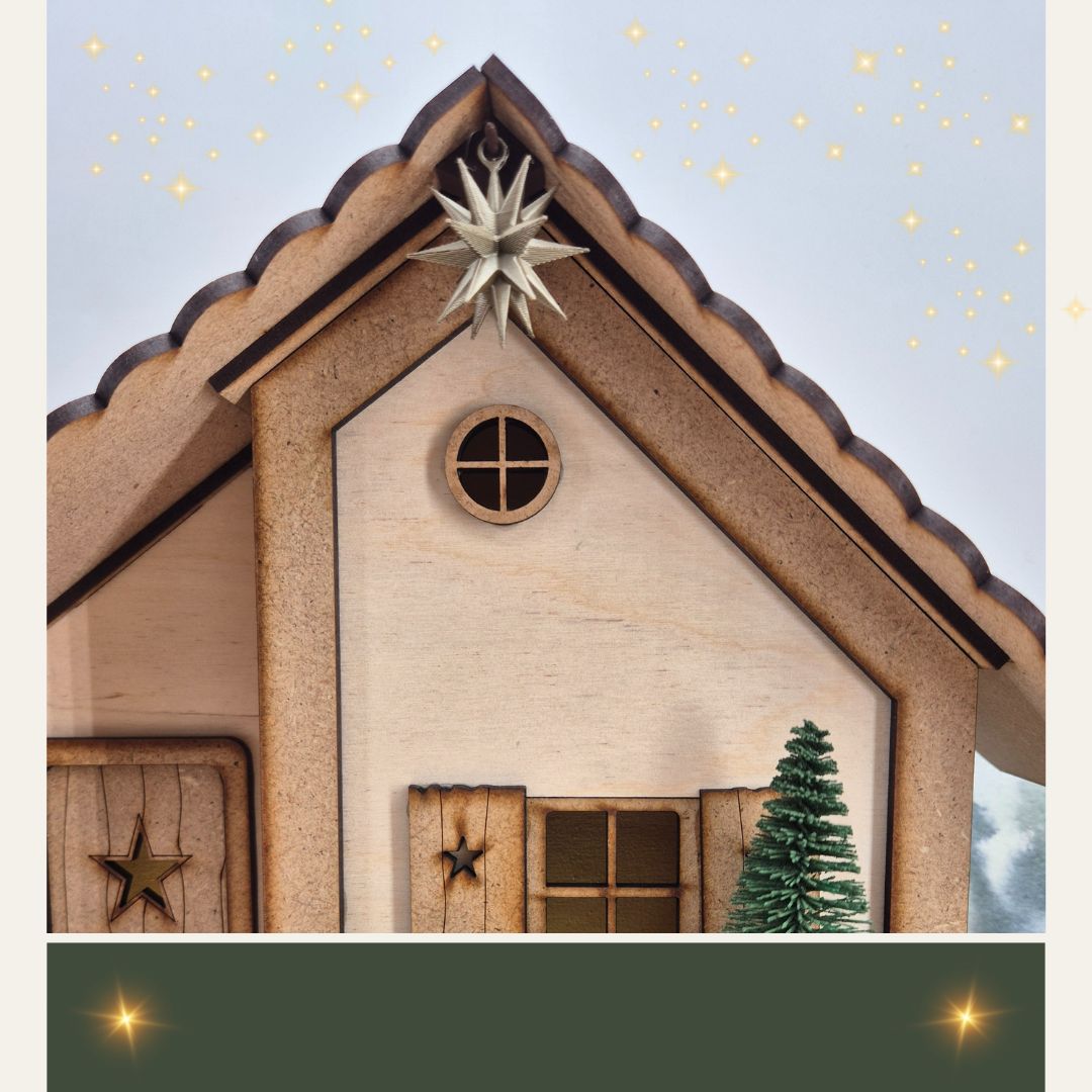 Miniatur Weihnachtstern 