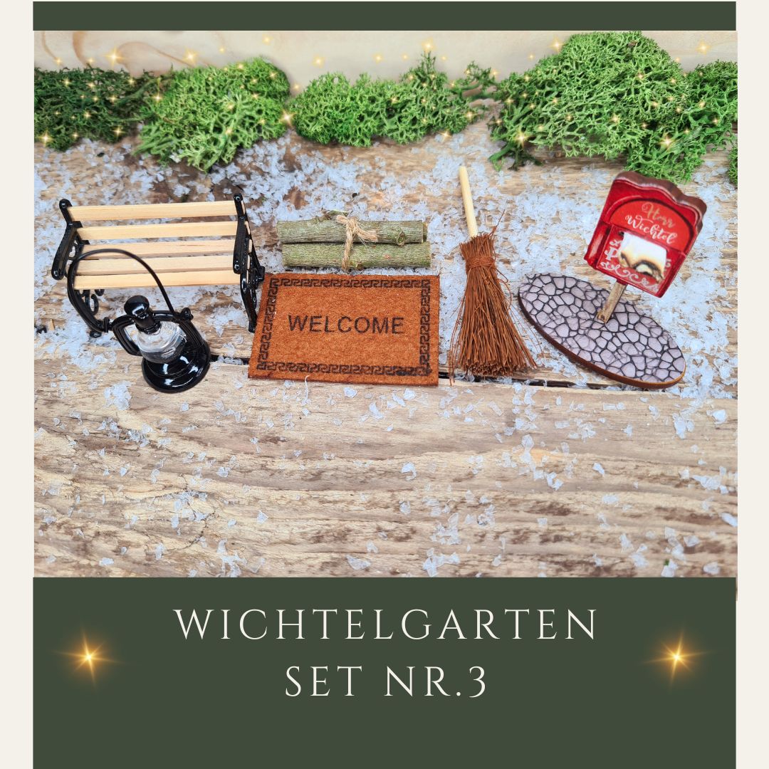 Wichtel Gartenset Nr.3